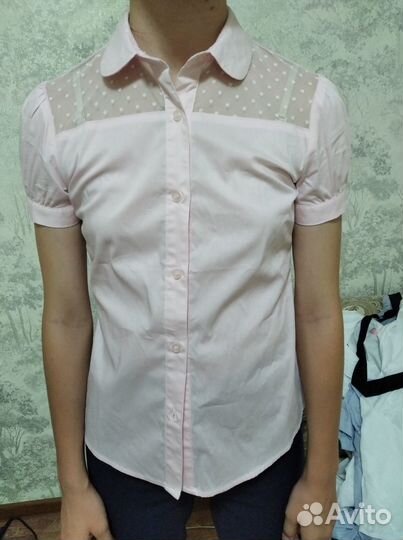 Блузки школьные новые 146