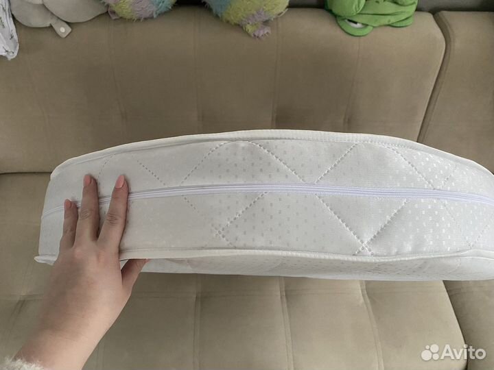 Матрас в круглую детскую кроватку