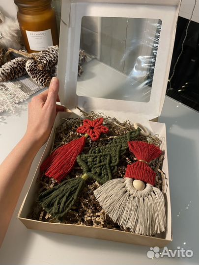 Новогодние украшения ручной работы