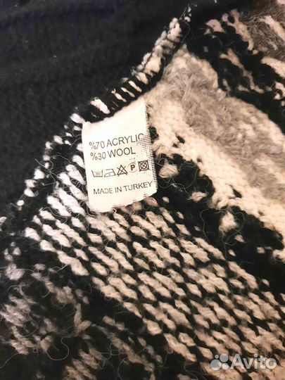 Платье стильное вязаное шерстяное,Турция,раз.44