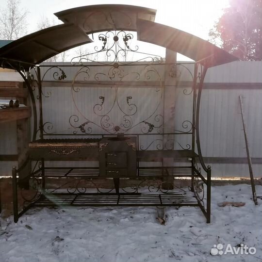 Мангал от производителя. Коптильня