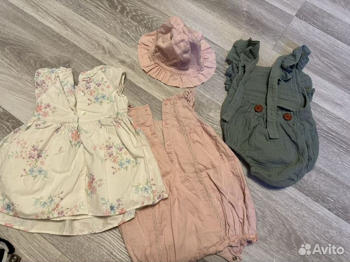 Модный боди и платье для девочки next