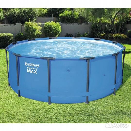 Каркасный бассейн Bestway 56830, 4.57х1.22 м