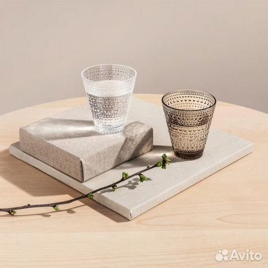 Набор стаканов iittala kastehelmi 30CL прозрачный