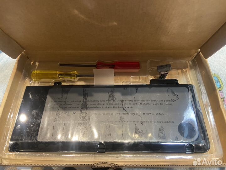 Новый аккумулятор для Apple MacBook Pro 13” A1322