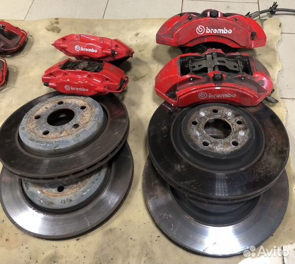 Тормозная система Jeep Srt8 brembo wk2