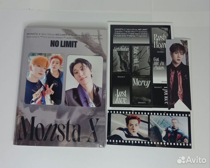 Monsta X No Limit 10th Mini Album Ver. 4 предзаказ