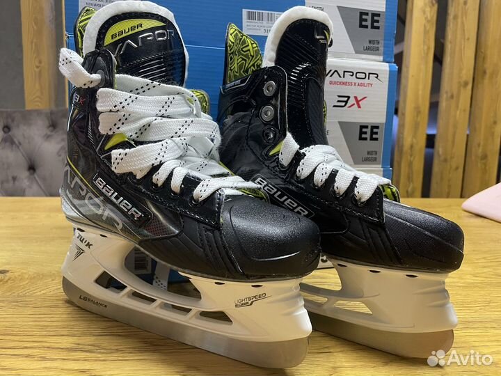 Коньки bauer vapor 3x jr и yth хоккейные