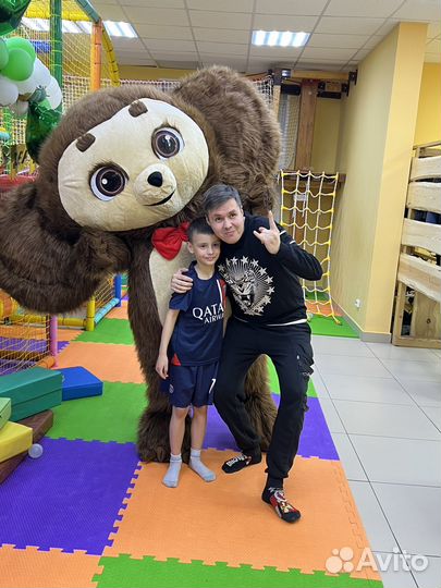 Поздравление белого мишки/ чебурашки/панды