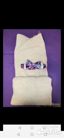 Конверт на выписку для девочки зима