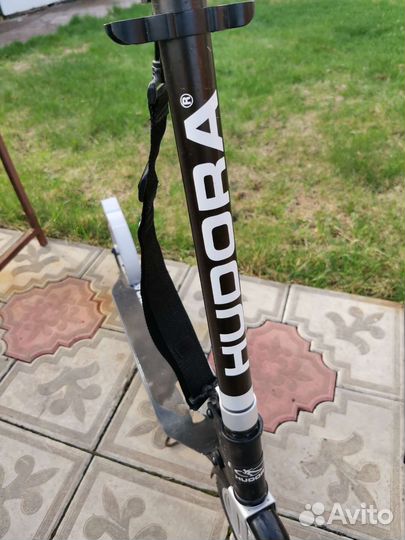 Самокат взрослый Hudora big wheel air 230 mm