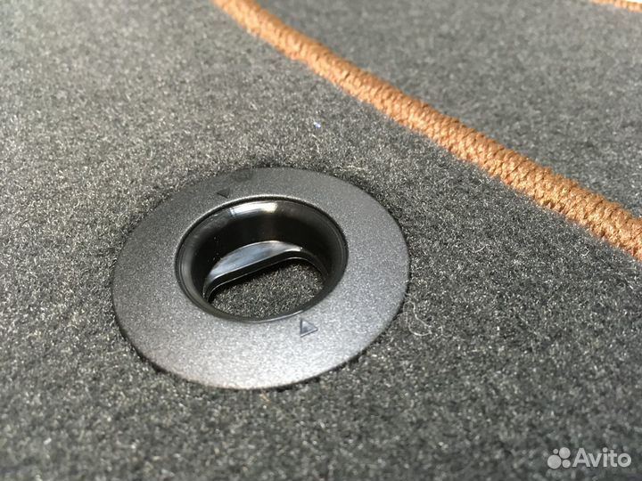 Автоковрики ворсовые Тойота Камри v70 Премиум велю