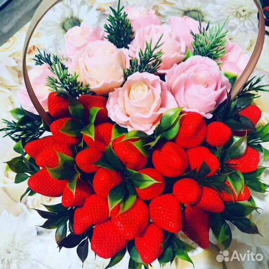 Букет цветов из мыла