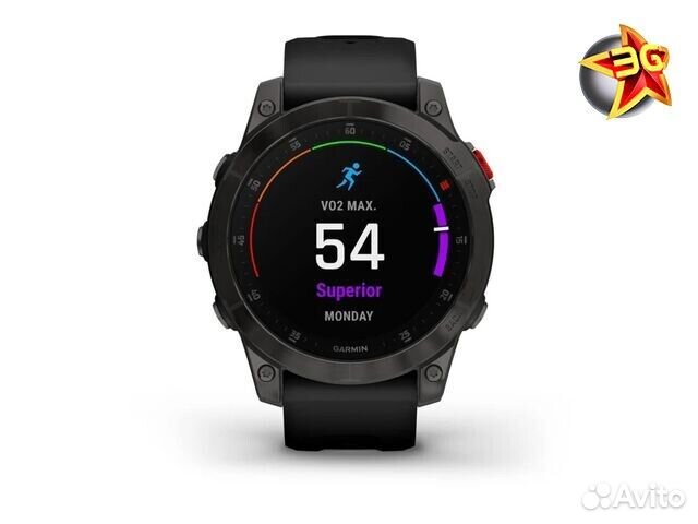 Часы Garmin Epix Gen 2 Sapphire Titanium Black