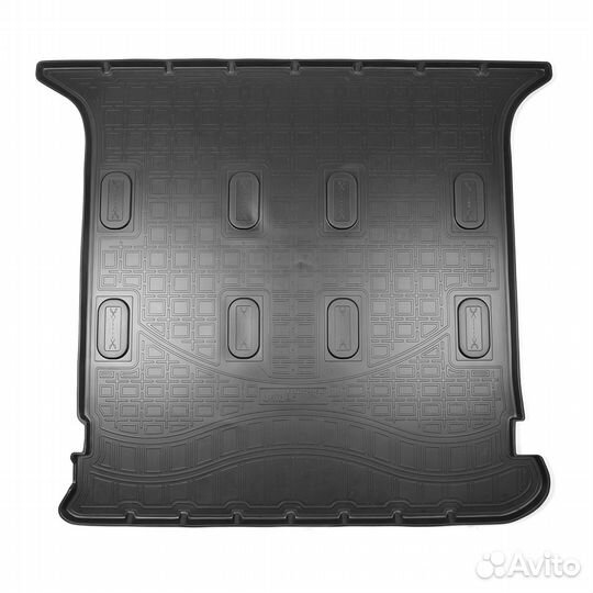 Коврик в багажник Volkswagen Sharan пластик