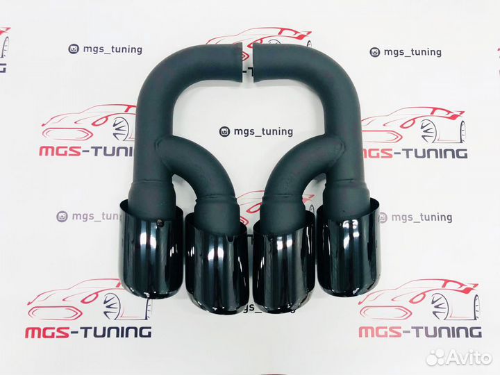 Насадки Porsche Cayenne черные 10-14г 45 см