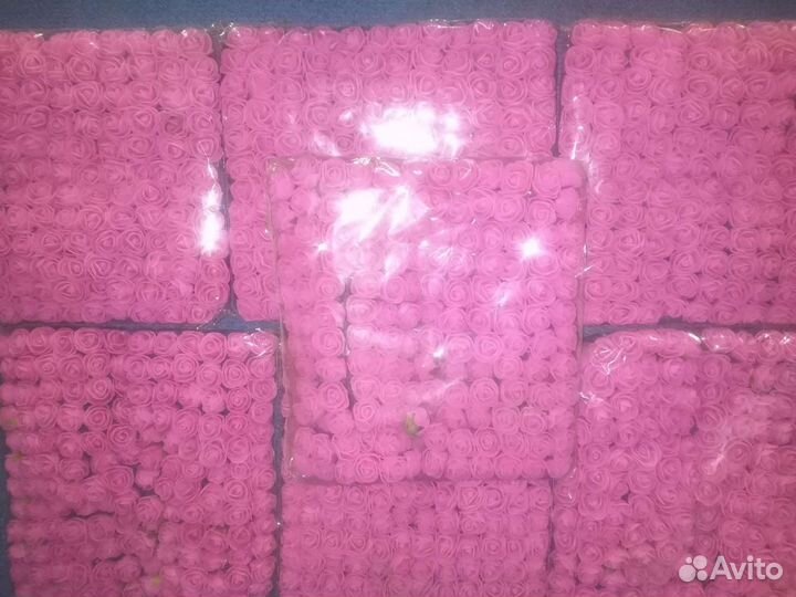 Розы для мишек, фоамиран