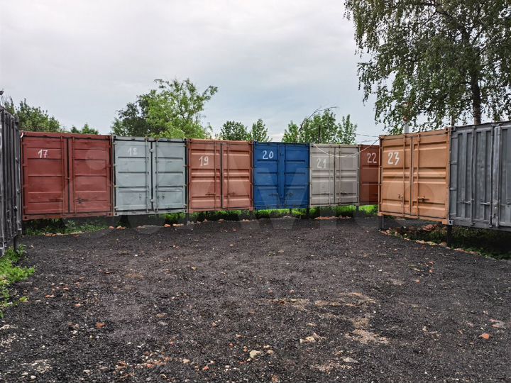 Аренда контейнера под склад 20фут, 15 м²