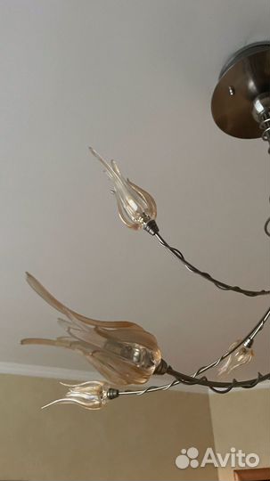 Люстра потолочная Италия бу