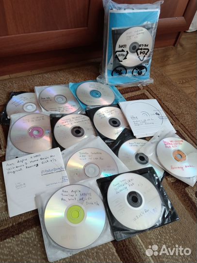 Оригинальные диски windows 7/8 для ноутбуков / пк