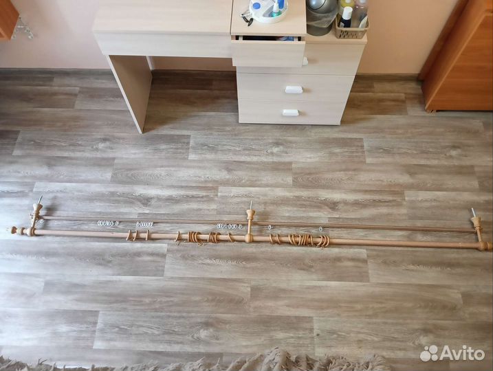 Карнизы для штор бу двухярусный