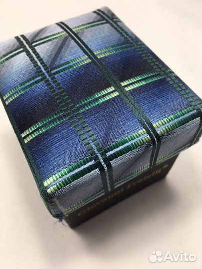 Новый узкий галстук в подарочной коробке