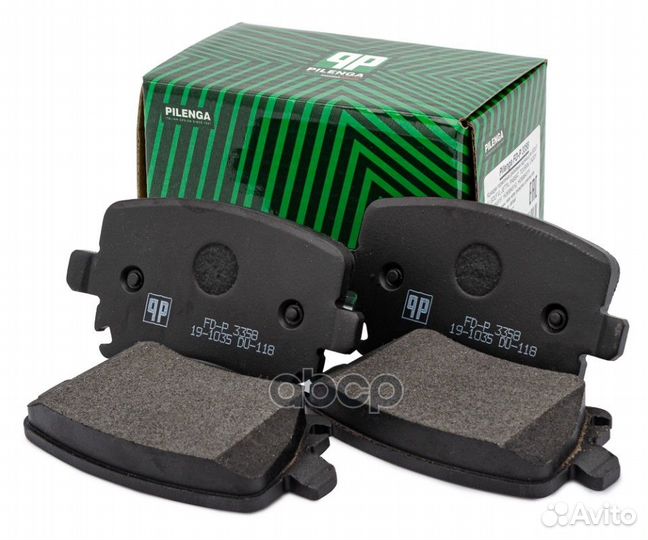 Колодки тормозные FDP3358 pilenga