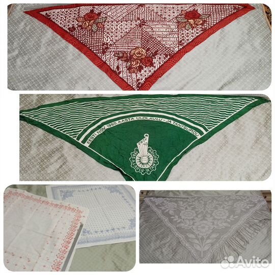 Разные Платки, Косынки, Бандана Шарфы. Все Чистые