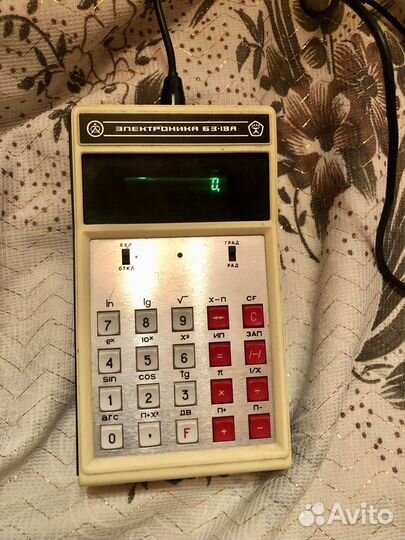 Калькулятор электроника СССР