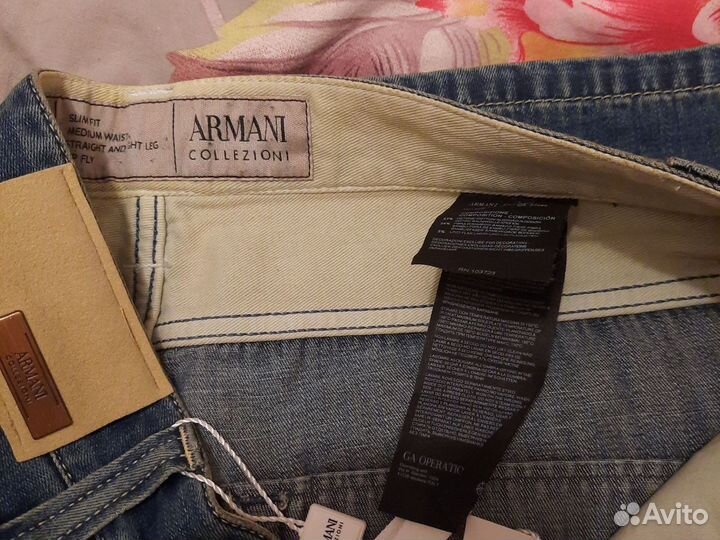 Джинсы armani collezioni