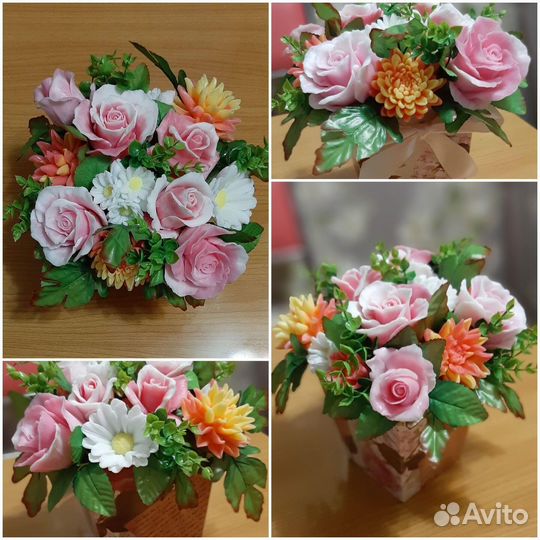 Букеты из мыла