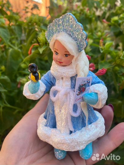 Ватная игрушка.Снегурочка