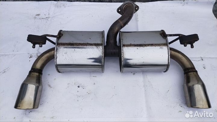 Глушитель банка лансер 10 Ralliart