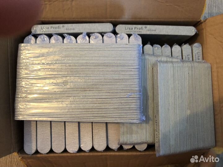 Пилки для маникюра / ногтей Lisa Nail/Lisa profi