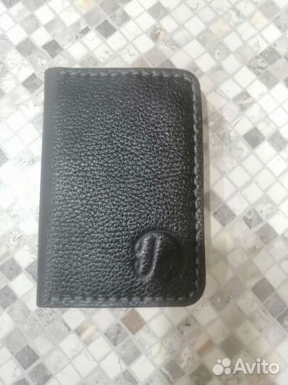 Кошелек мужской кожаный ручной работы