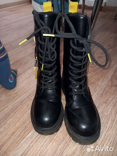 Ботинки демисезонные для девочки 33 размер