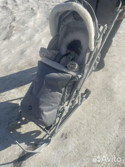 Коляска санки