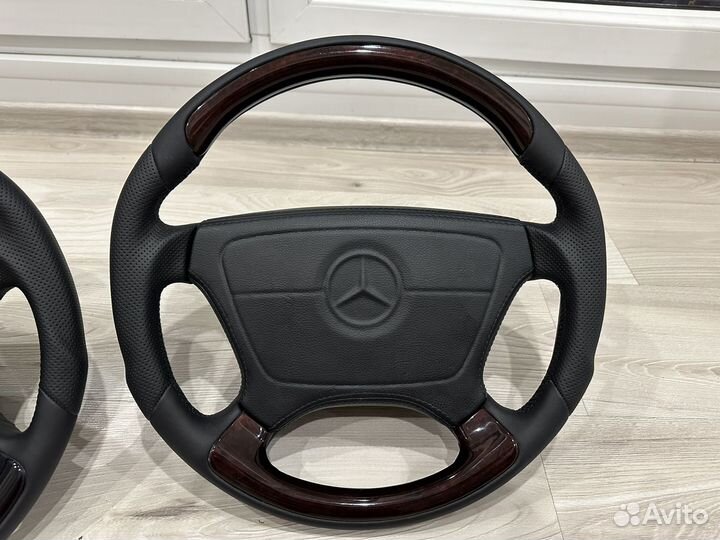 Руль Mercedes Victor DB3 Дерево Орех