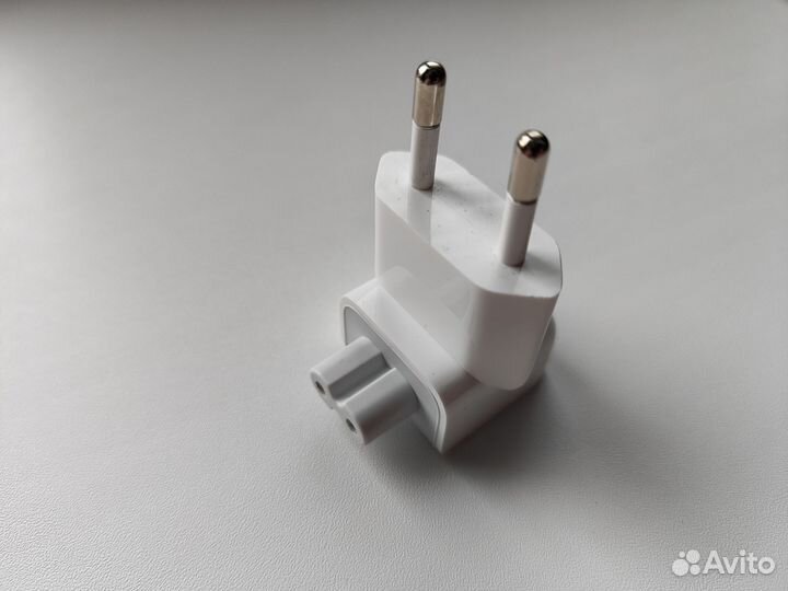 Адаптер Евровилка на блок питания Apple оригинал