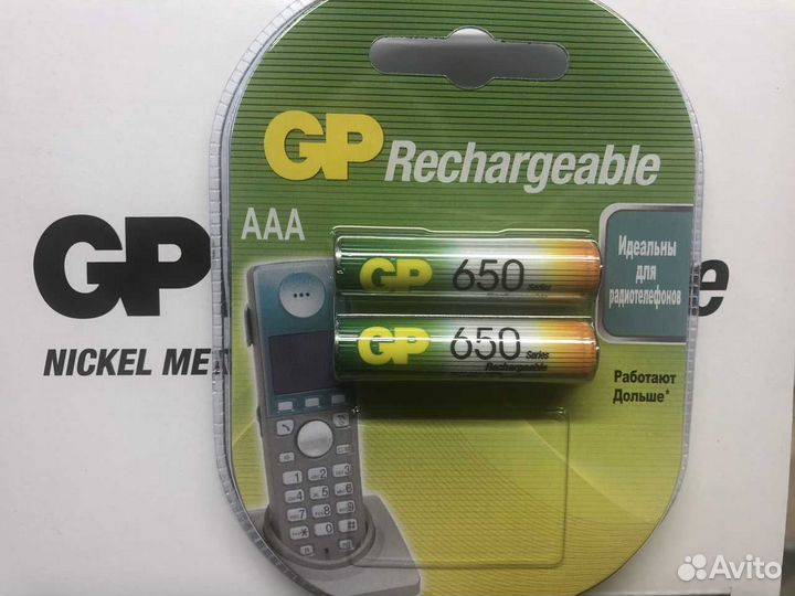 Аккумуляторы GP AAA/AA