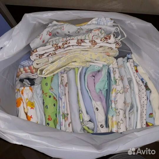 Вещи на малыша с рождения