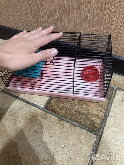 Клетка для хомяка маленькая