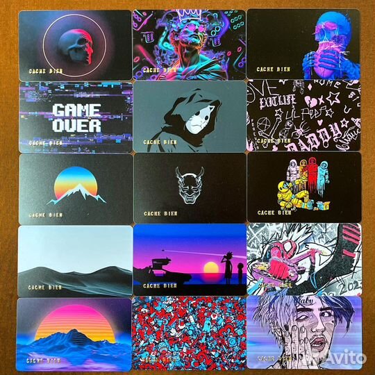 Фирменные карты CacheBien