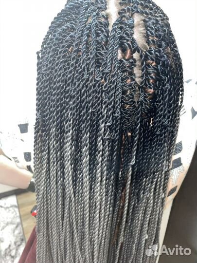 Плетение кос с канекалоном