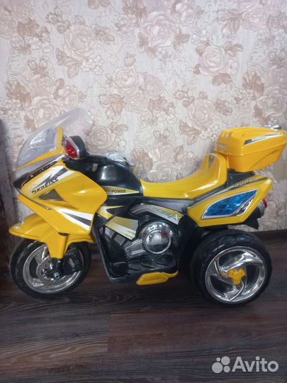 Детский мотоцикл на аккумуляторе