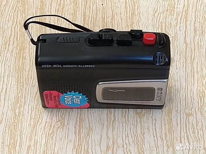 Диктофон плеер Sony TCM-453V и Микрофон Минор-5