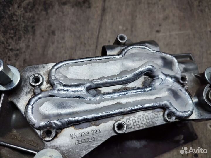 Заваренный теплообменник Opel, GM, Chevrolet