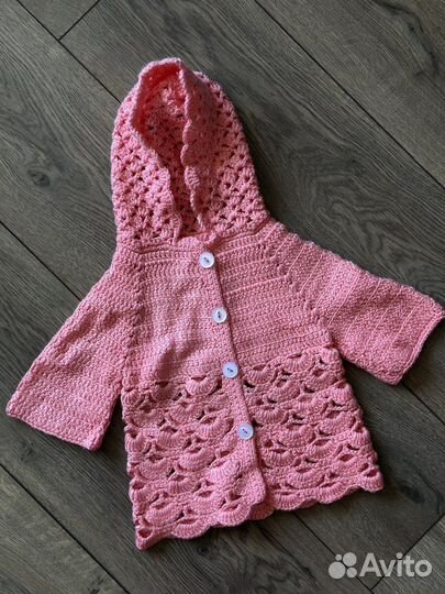 Вязаные детские вещи ручной работы