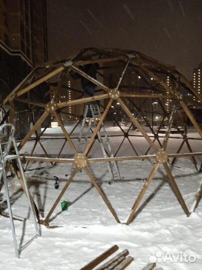 Геокупол для глэмпинга