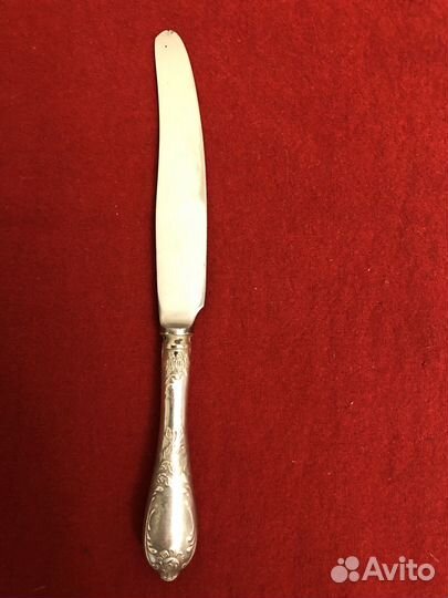 Нож мельхиоровый столовый 